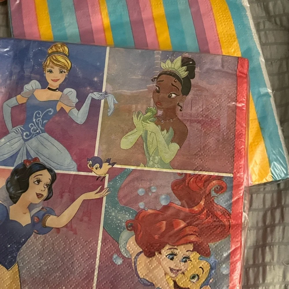 Assortment of Holiday Napkins and Cups NEW